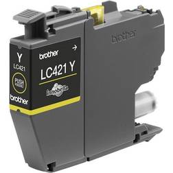 Brother LC421Y Ink - Mustepatruuna