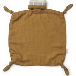 Liewood Agnete Cuddle Blanket Bus/Golden Caramel One Size Brown