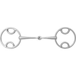 Korsteel Jointed Beval Loose Ring Snaffle
