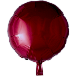 Procos Rund Folieballon Bordeaux