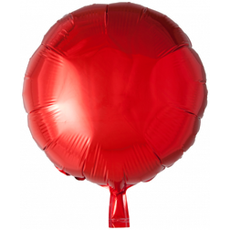 Procos Globo de Foil Redondo Rojo 46 cm