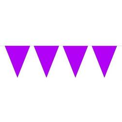 Globos Vimpel Flagguirlande Lilla
