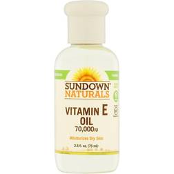 Sundown Naturals, Vitamin E Oil, 70,000 IU 75ml