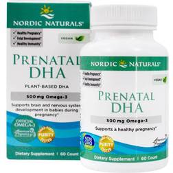 Nordic Naturals Prenatal DHA Vegan 60 softgels