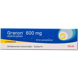 Granon 600 mg 20 brusetabletter