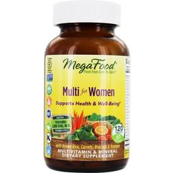 MegaFood Multi for Women 120 Tablets 120 stk