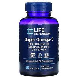 Life Extension Super Omega-3 EPA/DHA - 60 Cápsulas Blandas