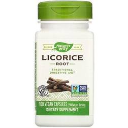 Natures Way Licorice, Root, 100 Capsules