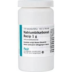 Meda Natriumbikarbonat 1g 100 tabletter