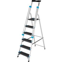 1203-006 1.25M High Aluminium 6-Tread Step Ladder