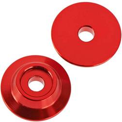 Arrma AR320215 Wing Button Aluminum Red (2)