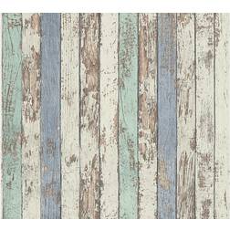 A.S. Creation Painted Wood Pattern Faux Effect Textured No