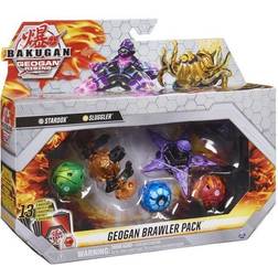 Bakugan Spin Master Geogan Brawler 5er Pack, exklusive Surturan og Sluggler Geogan