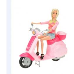 Toi Toys Lauren Tienerpop Op Scooter