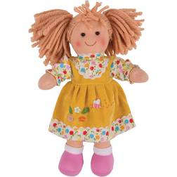 Bigjigs Toys Daisy Doll 28cm (11" Ragdoll Cuddly Toy