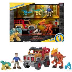 Mattel Imaginext Jurassic World Set dinosaurios fugitivos