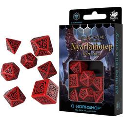 Q Workshop Call of Cthulhu The Outer Gods Nyarlathotep Dice Set