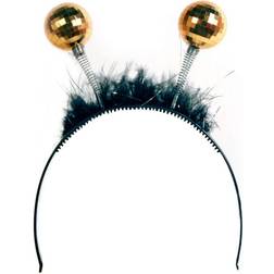 Folat Diadem med Discobollar Guld