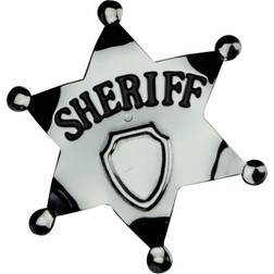 Smiffys Sheriff Badge Costume Accessory