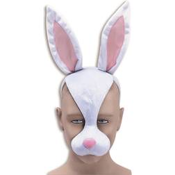 Bristol Novelty Rabbit Mask on Headband With Sound