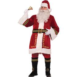 Bristol Novelty Novità Costume da Babbo Natale Adulto Rosso/Bianco/Multicolore