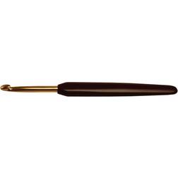 Knitpro KP30881 6.5 mm Aluminium Crochet Hook, Gold