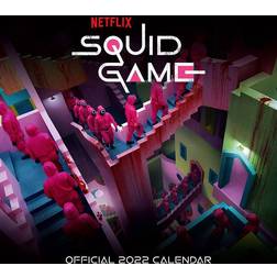 Danilo Official Squid Game 2022 Square Format Wall Calendar
