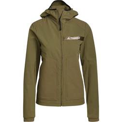 Adidas Women's Terrex Multi-Stretch Softshell Jacket - Focus Olive