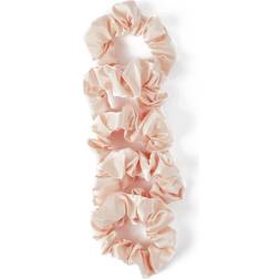 Kitsch Satin Sleep Scrunchies Blush