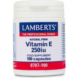 Lamberts Natural Form Vitamin E 250iu 100 st
