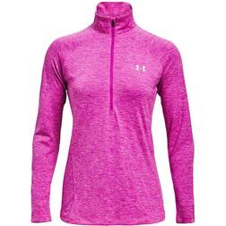 Under Armour Tech Twist ½ Zip Top Women - Meteor Pink/Planet Pink