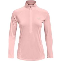 Under Armour Tech Twist ½ Zip Top Women - Pink