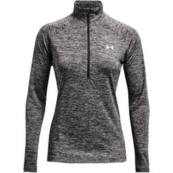 Under Armour Tech 1/2 Zip Pohjakerrokset - Twist Jet Gray