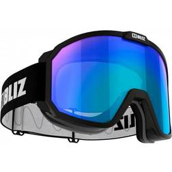 Bliz Rave Junior Ski Goggle Brown With Blue Multicoating/CAT3 Matt Black