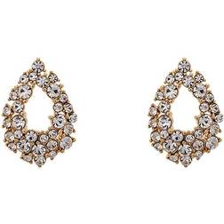 Lily and Rose Petite Alice Earrings - Gold/Transparent