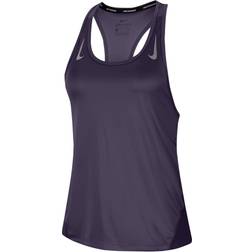 Nike Miler Running Singlet Women - Dark Raisin/Reflective Silver