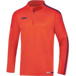 JAKO Striker 2.0 Zip Top Men - Flame/Navy