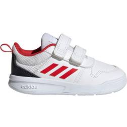 Adidas Infant Tensaur - Cloud White/Vivid Red/Core Black