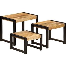 vidaXL 247404 Table gigogne 41x60cm