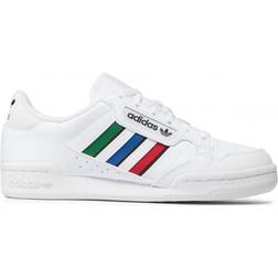 Adidas Junior Continental 80 Stripes SKO - Cloud White/Core Black/Blue Bird