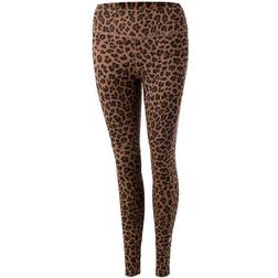 Nike Dri-Fit One Mid-Rise Printed Leggings Women - Archaeo Brown/White