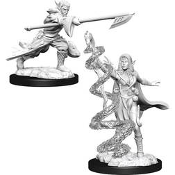 WizKids Magic: The Gathering Deep Cuts Miniatures: Joraga Warcaller & Joraga Treespeaker (Zendikar Elves) #WZK90181