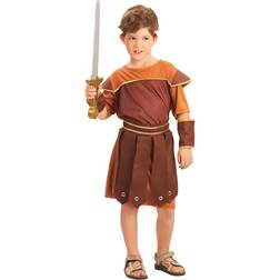 Bristol Novelty Bristol Novelty Childrens/Kids Roman Soldier Costume (XL) (Brown/Orange)