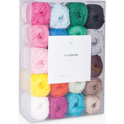 Rico Design Ricorumi DK Yarn, Pack of 20, Multi