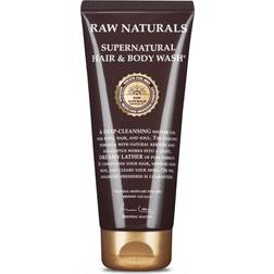 Raw Naturals Supernatural Hair & Body Wash 200ml