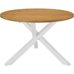 vidaXL - Table à manger 120cm