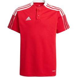 adidas Tiro 21 Polo Shirt Kids - Team Power Red