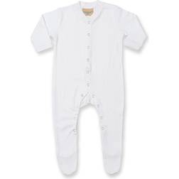 Larkwood Baby Unisex Slaappakje Met Lange Mouwen - Zwart/Wit
