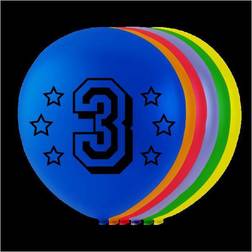 Globos 3 års balloner 8 stk