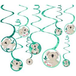 Amscan 12 festoni a spirale Koala